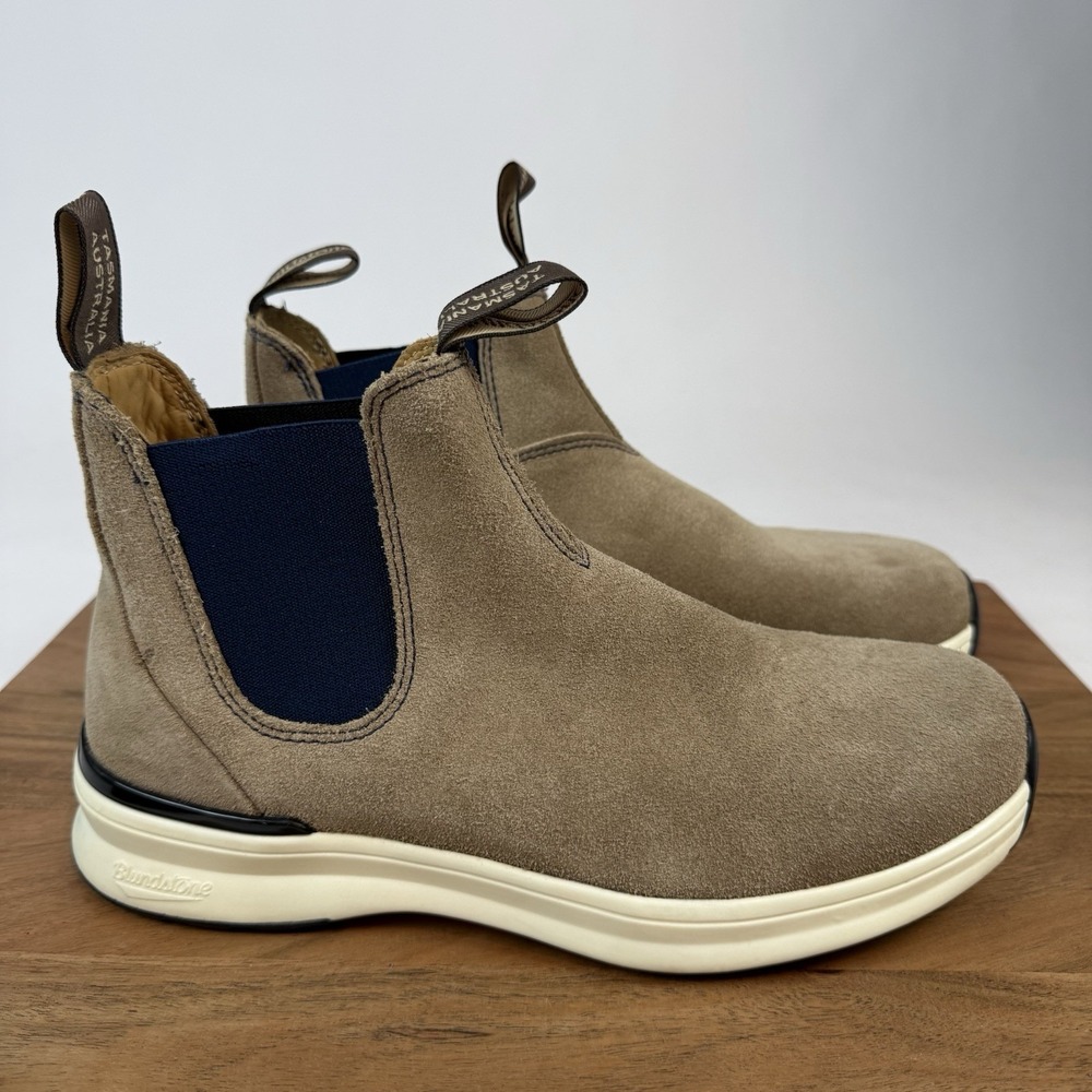New Mens Blundstone Original 2141 Suede Chelsea Sneaker Ankle‎ Boots Size 8 M